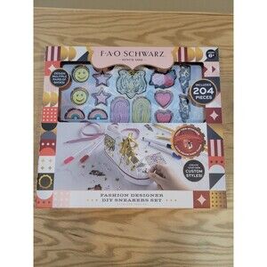 FAO Schwarz DIY sneakers set
